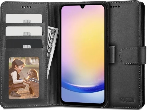 Tech-Protect Wallet - Θήκη Πορτοφόλι Samsung Galaxy A25 - Black (5906203690312)