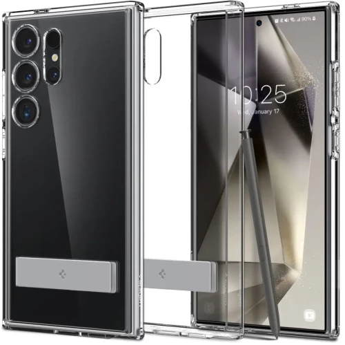 Σκληρή Θήκη - Samsung Galaxy S24 Ultra - Spigen Ultra Hybrid S - Crystal Clear (ACS07299)