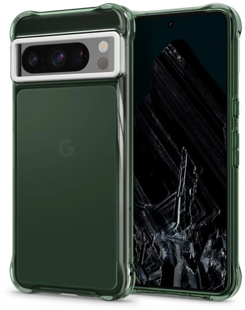 Spigen Cyrill UltraSheer - Ημιδιάφανη Θήκη Σιλικόνης με Λουράκι Χειρός - Google Pixel 8 Pro - Kale (ACS06344)