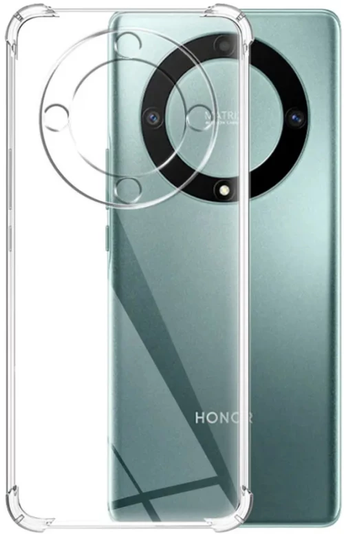 Διάφανη Θήκη Σιλικόνης - Honor X9a - Techsuit Shockproof Clear Silicone - Clear (5949419083233)