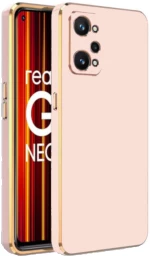 Bodycell Gold Plated - Θήκη Σιλικόνης Realme GT Neo 2 - Pink (5206015070921)
