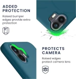 KWmobile Soft Flexible Rubber Cover - Θήκη Σιλικόνης Nothing Phone 2 - Teal Matte (KWM0000203Z008C)