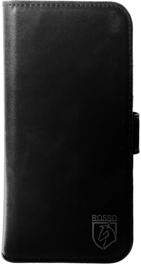 Δερμάτινη MagSafe Θήκη / Πορτοφόλι - Samsung Galaxy S24 - Rosso Elite - Black (8719246426698)