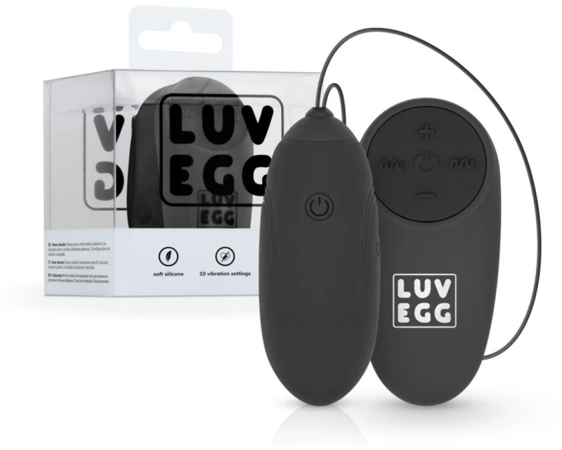 Δονούμενο Αυγό LUV EGG Μαύρο