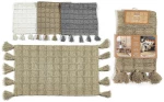 Χαλάκι 60% Βισκόζη/40% Βαμβάκι 50x80cm Σε 4 Χρώματα