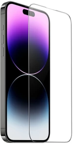 Tempered Glass Hoco Premium Series A34 9D Large Arc Dustproof Anti-glare 0.4mm για Apple iPhone 15 Pro
