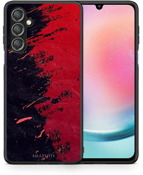 Red Paint - Samsung Galaxy A24 4G case