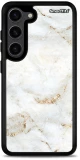 White Gold Marble - Samsung Galaxy S23 θήκη