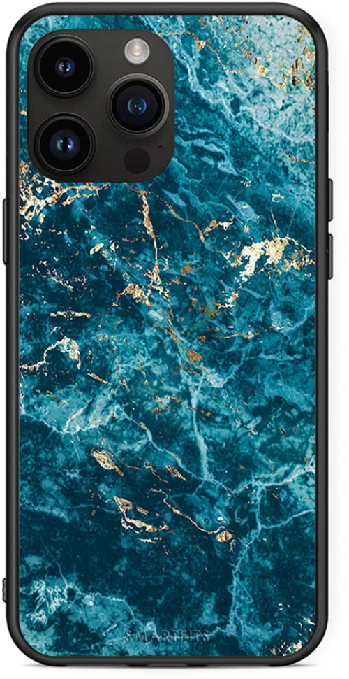 Marble Blue - iPhone 15 Pro Max θήκη