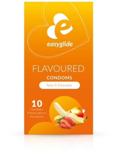 Προφυλακτικά Με Γεύσεις EasyGlide 10τμχ