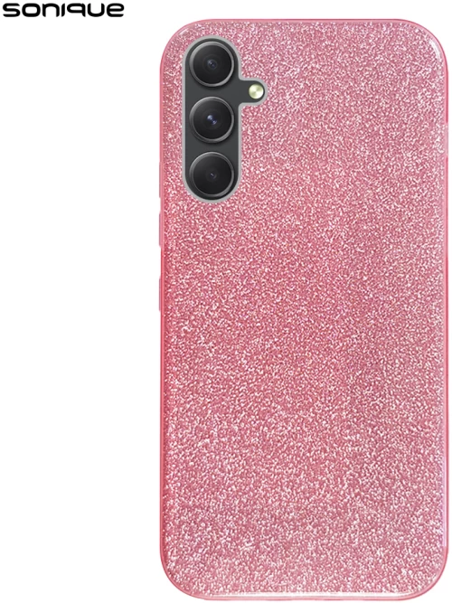 Θήκη Σιλικόνης Sonique Shiny Samsung Galaxy A54 5G Ροζ - Sonique - Ροζ - Galaxy A54 5G - Θήκες Πλάτης