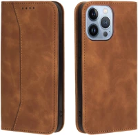 Bodycell Θήκη - Πορτοφόλι Apple iPhone 13 Pro - Brown (5206015066979)