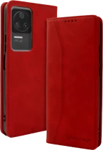 Bodycell Θήκη - Πορτοφόλι Xiaomi Poco F4 - Red (5206015000096)