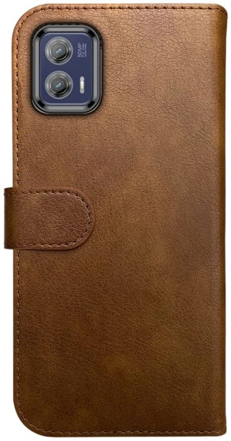 Rosso Element PU Θήκη Πορτοφόλι Motorola Moto G73 - Brown (8719246387593)
