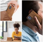 Rosso Element PU Θήκη Πορτοφόλι Motorola Moto G73 - Brown (8719246387593)