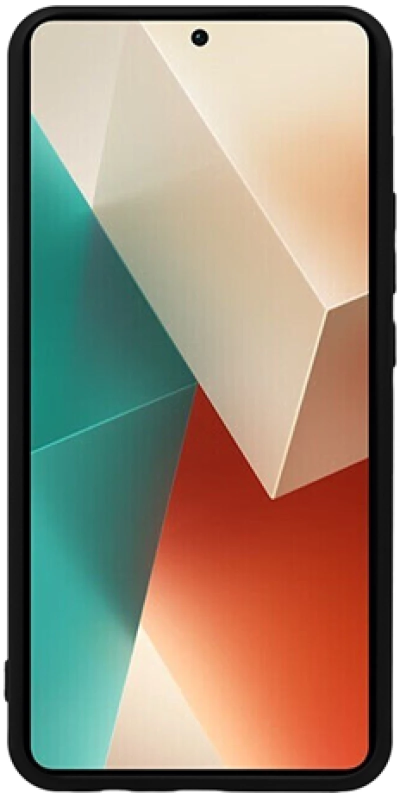 Σετ Θήκη Σιλικόνης & Tempered Glass - Xiaomi Redmi Note 13 5G - Vivid Set - Transparent / Black (VIMAT354BKGLASSTN)