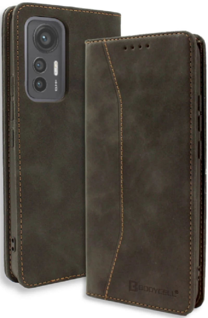 Bodycell Θήκη - Πορτοφόλι Xiaomi 12 Lite - Black (5206015005039)