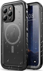 Tech-Protect 360 Shellbox IP68 - Ανθεκτική Αδιάβροχη Θήκη MagSafe - Apple iPhone 14 Pro Max - Black (9490713934401)
