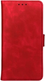 Rosso Element PU Θήκη Πορτοφόλι Apple iPhone 15 Pro - Red (8719246401374)