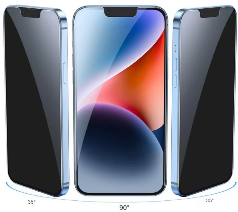 Hoco Hydrogel Pro Privacy HD Screen Protector - Μεμβράνη Προστασίας Απορρήτου Οθόνης - Huawei Mate 60 - 0.15 mm - Clear (HOCO-FRONT-PRC-005-137)