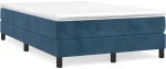 Κρεβάτι Boxspring με Στρώμα Σκούρο Μπλε 120x190 εκ. Βελούδινο Μπλε 3269681
