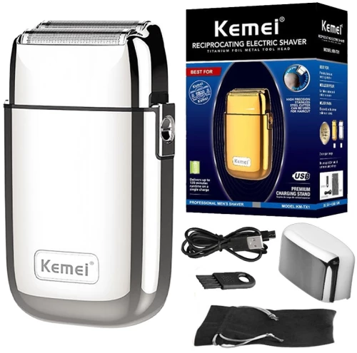 Ξυριστική μηχανή - KM-TX1 - Kemei - Silver 300019_s