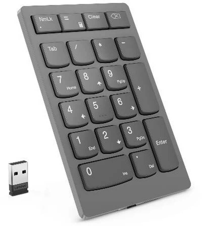 Αριθμητικό πληκτρολόγιο Lenovo 4Y41C33791 Μαύρο Γκρι S7781417
