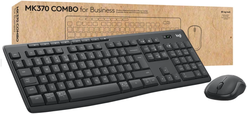 Πληκτρολόγιο και Ποντίκι Logitech MK370 Γραφίτης γερμανικά QWERTZ S55230506