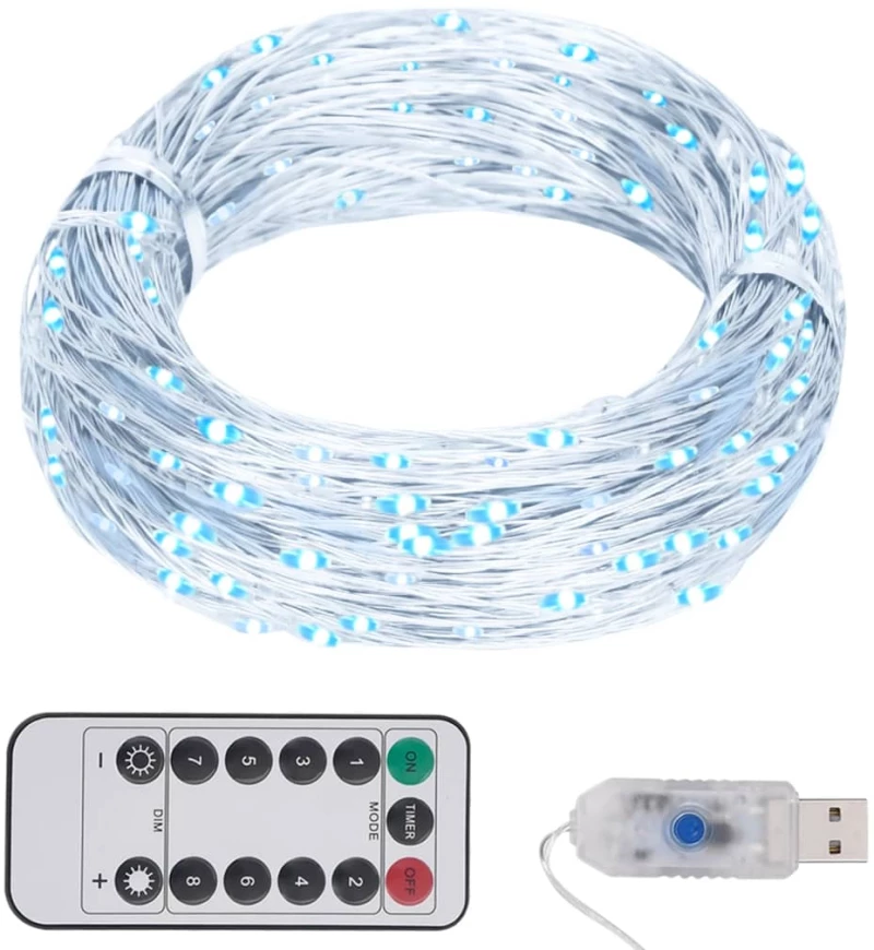 Φωτάκια με 300 LED Ψυχρό Λευκό 30 μ. 330051
