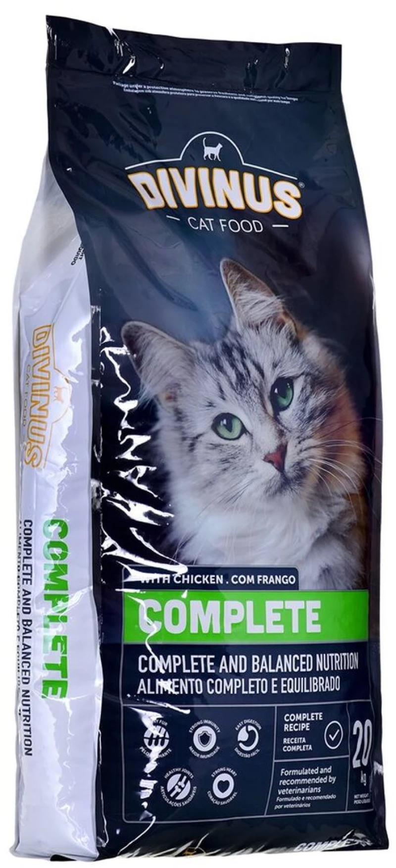 Γατοτροφή Divinus Complete Ενηλίκων Κοτόπουλο 20 kg S9108567
