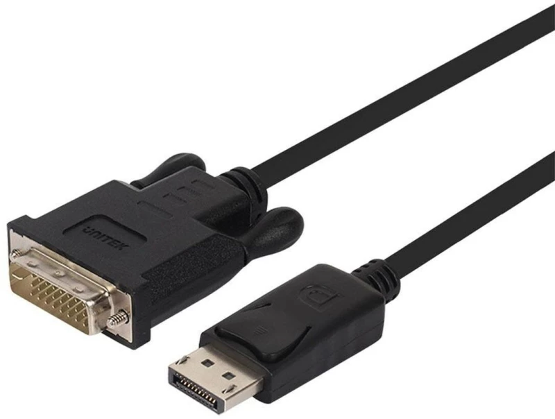 Καλώδιο DisplayPort σε DVI Unitek Y-5118BA Μαύρο 1,8 m S9115576