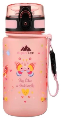 Παγούρι AlpinTec Kids 350ml Ροζ - Butterfly