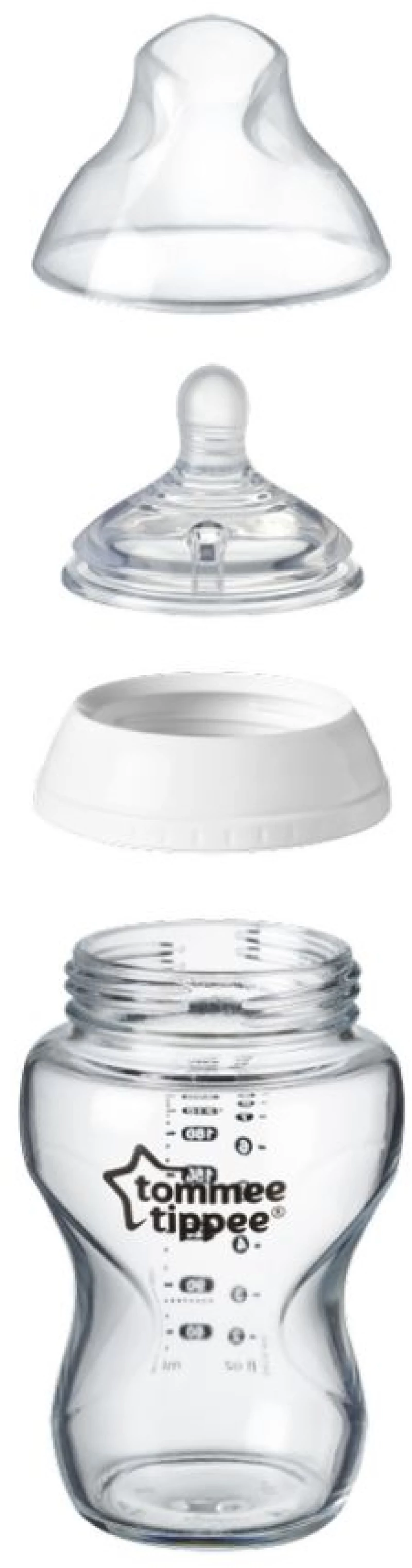 Πλαστικά Μπιμπερό 340ml Μέτριας Ροής 3m+ Tommee Tippee-Closer to Nature 2τμχ