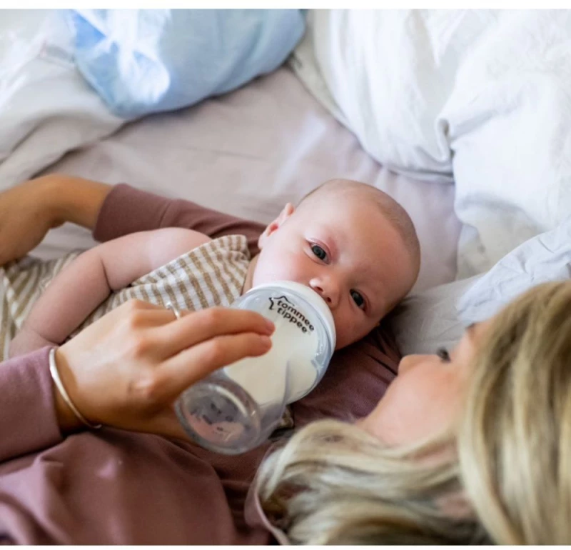 Πλαστικά Μπιμπερό 340ml Μέτριας Ροής 3m+ Tommee Tippee-Closer to Nature 2τμχ
