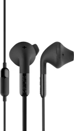 Defunc Plus Hybrid in-ear Earbuds Ενσύρματα Ακουστικά σε Μαύρο Χρώμα