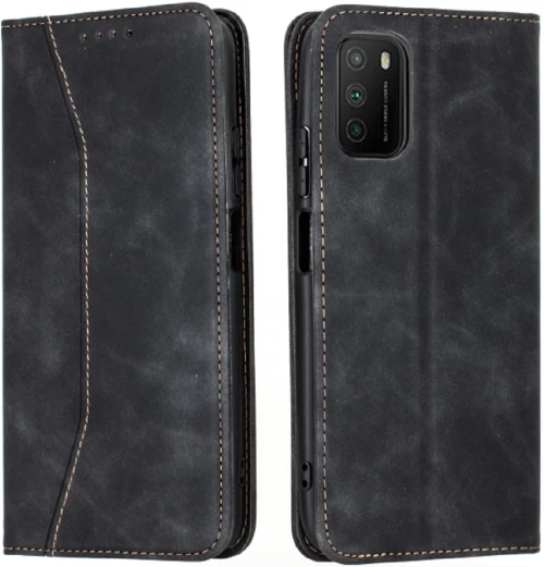 Bodycell Θήκη - Πορτοφόλι Xiaomi Poco M3 - Black (5206015063305)