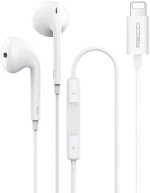 Recci REP-L28 - Ενσύρματα Handsfree Ακουστικά Lightning - White (6955482503751)