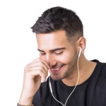 Recci REP-L28 - Ενσύρματα Handsfree Ακουστικά Lightning - White (6955482503751)