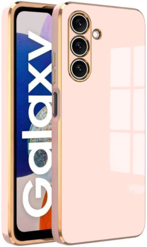 Bodycell Gold Plated - Θήκη Σιλικόνης Samsung Galaxy A05s - Pink (5206015074011)