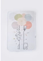Βρεφική Αλλαξιέρα Αδιάβροχη-Σελτεδάκι Bi Baby Happy Tree 50x75cm