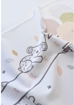 Βρεφική Αλλαξιέρα Αδιάβροχη-Σελτεδάκι Bi Baby Happy Tree 50x75cm
