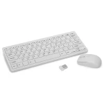 Ασύρματο Σετ ποντίκι και πληκτρολόγιο No brand K03, Wireless, Λευκο - 6156