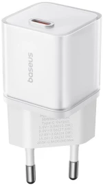Network charger Baseus GaN5S Fast Charger 1C, 30W, 1 x Type-C F, White - 40405