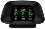 Κοντέρ αυτοκίνητου universal πολυοργανο HUD P19 OBD2+GPS navigation Smart Digital Device with Functions car overspeed alarm display