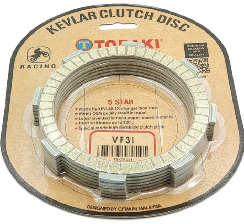 ΔΙΣΚΟΙ ΣΥΜΠΛΕΚΤΟΥ RACING KEVLAR VF185 TOBAKI