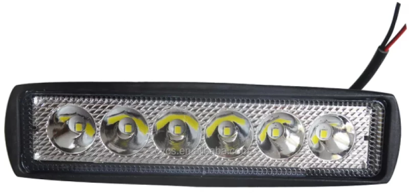 LED ΜΠΑΡΑ 6 INCH ΑΔΙΑΒΡΟΧΗ 12V