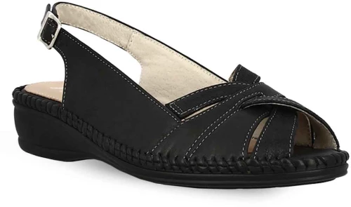 Πέδιλα Comfort Parex Μαύρα