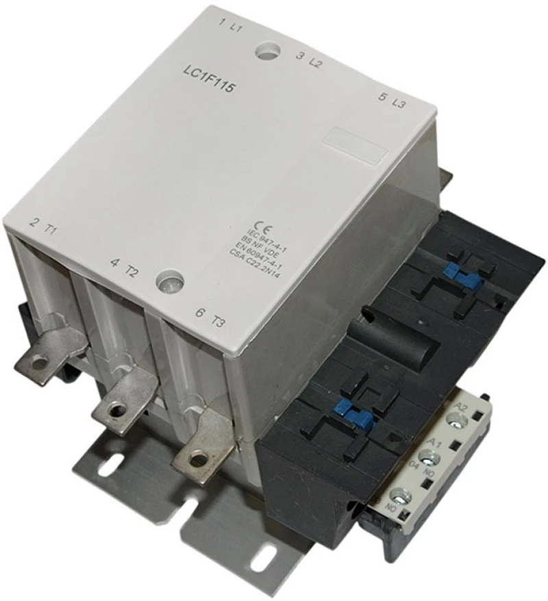 Adeleq Διακόπτης Αέρος Ηλεκτρομαγνητικός 55Kw 115Ac3 1No Συν 1Nc 26-550