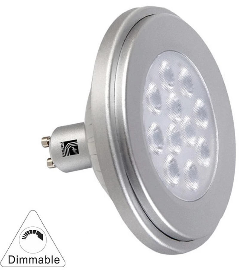 Adeleq Led Λάμπα Αλουμινίου Ar111 Gu10 12W 230V 36° Ντιμαριζόμενη Ψυχρό 13-1111209