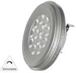 Adeleq Led Λάμπα Αλουμινίου Ar111 12W 12Vac/Dc Ντιμαριζόμενη 36° Ψυχρό 13-111123609